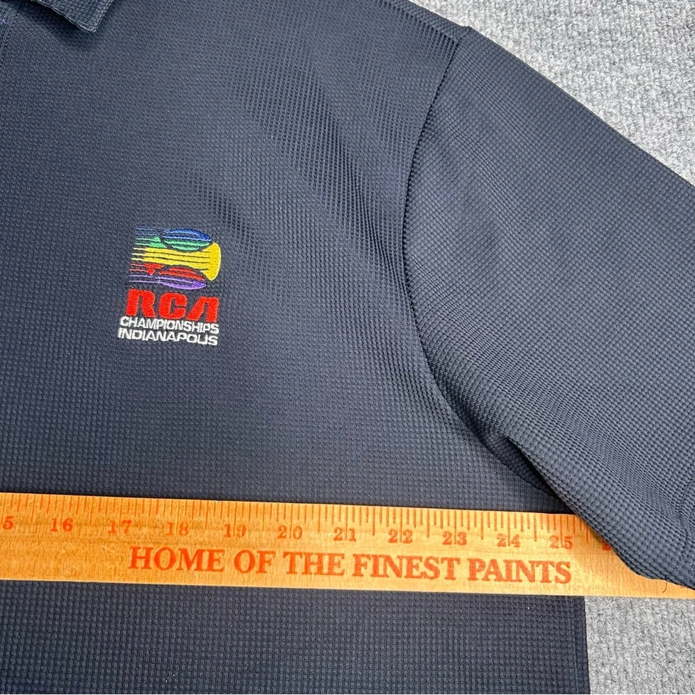 Vintage Nike Court Polo shirt Mens Size xl Embroidered‎ Logo rca championships